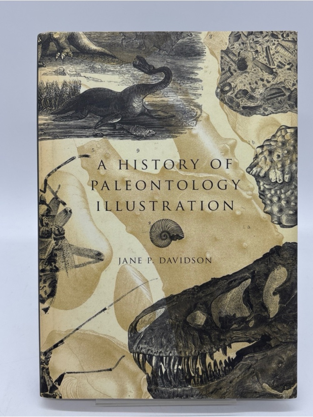A History of Paleontology Illustration (Life of the Past) by Jane P. Davidson HC